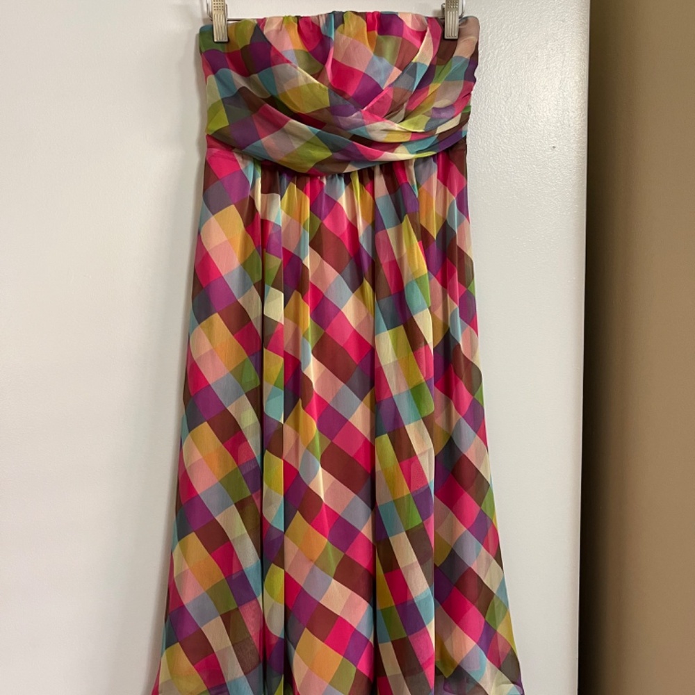 The Limited Event, flowy strapless dress, size 2